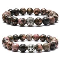 Gemstone Bracelets Natural Stone fashion jewelry & Unisex 180mm Length Approx 7.1 Inch Sold By Pair