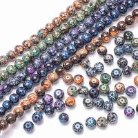 Perles de cristal rondes , poli, DIY, plus de couleurs à choisir, 8mm, 5Strandstoron/sac, Vendu par sac