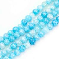 Runde Crystal Beads, Krystal, poleret, du kan DIY, flere farver til valg, 8mm, 100pc'er/Strand, Solgt af Strand
