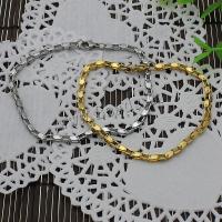 Stainless Steel Jewelry Bracelet, plated, more colors for choice, 3mm, Length:Approx 8 Inch, 20Strands/Lot, Sold By Lot