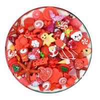 Mobile Phone DIY Decoration, Resin, epoxy gel, mixed colors, 10-30mm, 100PCs/Bag, Sold By Bag