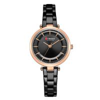 CURREN® Kvinder Smykker Watch, Zinc Alloy, forgyldt, Justerbar & for kvinde & vandtæt, flere farver til valg, nikkel, bly & cadmium fri, 240x11x7mm, Solgt af PC
