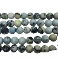 Türkis Perlen, Natürliche Türkis, rund, poliert, DIY & verschiedene Größen vorhanden, keine, verkauft von Strang