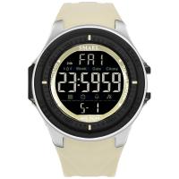SMAEL®Men Smykker Watch, 304 rustfrit stål, med PU & Glas, forgyldt, Livsbestandig & mode smykker & for mennesket, flere farver til valg, 210x22mm, Solgt af PC