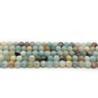 Amazonit Perlen, rund, DIY & verschiedene Größen vorhanden, keine, verkauft von Strang