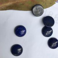Natural Gemstone Cabochons, Lapis Lazuli, Round, polished, DIY & different size for choice, lapis lazuli, Sold By PC