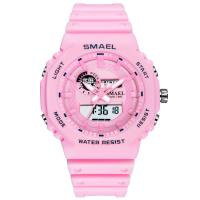 Women Wrist Watch Resin with Glass & Stainless Steel plated Life water resistant & for woman & luminated 43mm Sold By PC