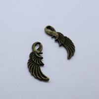 Tibetan Style Pendants, fashion jewelry & DIY, antique bronze color, 12*32mm, Sold By PC