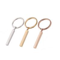 Stainless Steel Key Clasp, plated, DIY, more colors for choice, 5PCs/Bag, Sold By Bag