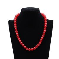 Natural Gemstone Necklace Carnelian fashion jewelry & for woman red 480mm Sold Per Approx 18.9 Inch Strand
