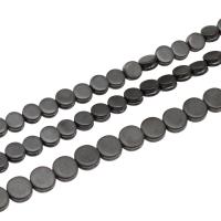 Magnetische Hämatit Perlen, rund, verkauft von Strang