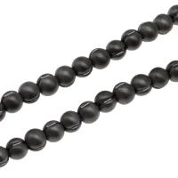 Magnetic Hematite Beads, Round, 8x8x8mm, Sold By Strand