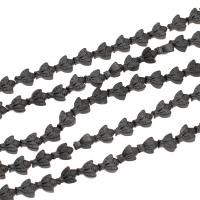 Magnetic Hematite Beads, 8x10x4mm, Sold By Strand