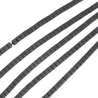 Magnetic Hematite Beads, Square, polished, 4x4x4mm, Sold By Strand