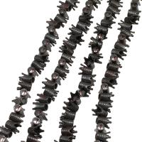 Magnetic Hematite Beads irregular polished Sold Per Approx 15 Inch Strand