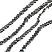 Magnetische Hämatit Perlen, rund, poliert, 10x10x2mm, verkauft per ca. 16 ZollInch Strang