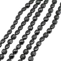 Magnetische Hämatit Perlen, Unregelmäßige, poliert, 10x10x6mm, verkauft per ca. 15 ZollInch Strang