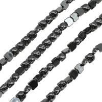 Magnetiske Hematite Beads, Magnetisk Hæmatit, poleret, 8x7x5mm, Solgt Per Ca. 16 inch Strand