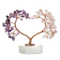 Rich Tree Decoration, Gemstone, plated, durable & DIY, more colors for choice, Sold By PC