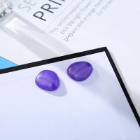 Perle acrylique, vernis au four, DIY, plus de couleurs à choisir, 14x17mm, 50PC/sac, Vendu par sac