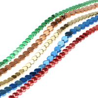 Magnetiske Hematite Beads, Magnetisk Hæmatit, Heart, poleret, Solgt Per Ca. 16 inch Strand