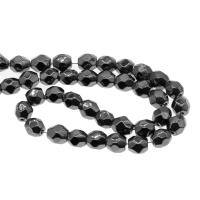 Magnetiske Hematite Beads, Magnetisk Hæmatit, poleret, 8x7x7mm, Solgt Per Ca. 16 inch Strand