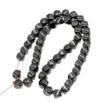 Magnetiske Hematite Beads, Magnetisk Hæmatit, poleret, 8x8x8mm, Solgt Per Ca. 16 inch Strand