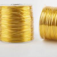 Brass Wire, plated, more colors for choice, 0.30mm, Sold By Spool