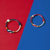Пара браслет и браслет, Милан Корд, с Узел Корд, Регулируемый & ювелирные изделия моды & Мужская, Много цветов для выбора, 300x4mm, продается Strand