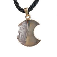 Ice Quartz Agate Pendant with Agate fashion jewelry & DIY 25*20mm Sold By Bag