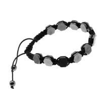 Magnetic Jewelry Bracelet Magnetic Hematite Hexagon polished Sold Per Approx 23 cm Strand