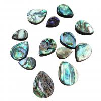 Abalone Shell Beads, Teardrop, DIY, mixed colors, 13x18mm, Sold By PC