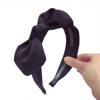 Hair Bands, Cloth, for woman & with ribbon bowknot decoration, more colors for choice, 120x390mm, Sold By PC