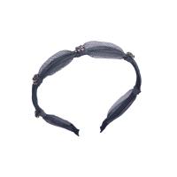 Hair Bands, Cloth, for woman & with rhinestone, more colors for choice, 150x170mm, Sold By PC