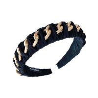 Hair Bands, Cloth, with Tibetan Style, different styles for choice & for woman, more colors for choice, 130x150mm, Sold By PC