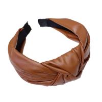 Hair Bands, PU Leather, for woman, more colors for choice, 120x390mm, Sold By PC
