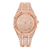 Women Wrist Watch, Tibetan Style, plated, fashion jewelry & for woman & with rhinestone, more colors for choice, nickel, lead & cadmium free, 228x39x16mm, Sold By PC