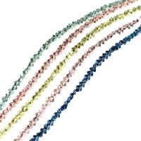 Perles hématites amagnétiques, hématite non magnétique, facettes, plus de couleurs à choisir, 3x3x3mm, Vendu par Environ 16 pouce brin