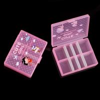 Opbevaring kasse, Plastic, Square, 85x63x20mm, Solgt af PC
