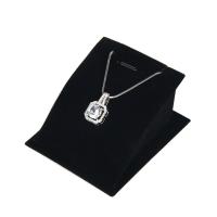 Velvet Necklace Display Velveteen with PU Leather & Cardboard Sold By PC