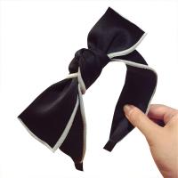 Hair Bands, Cloth, different styles for choice & for woman & with ribbon bowknot decoration, more colors for choice, 130x150mm, Sold By PC
