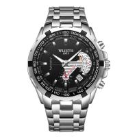 Reloj de Pulsera para Hombre, aleación de zinc, con Vidrio & acero inoxidable, Resistente al agua de la vida & luminoso, más colores para la opción, libre de níquel, plomo & cadmio, 250x47mm, Vendido por UD