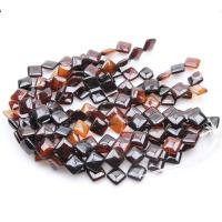 Natural Miracle Agate Beads, Square, polished, DIY, 7x20mm, 19PCs/Strand, Sold By Strand