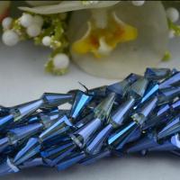 Crystal Beads plated Sold By Strand