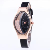 Women Wrist Watch, Stainless Steel, with Tibetan Style, plated, fashion jewelry & for woman & with rhinestone, more colors for choice, 250x10mm, Sold By PC
