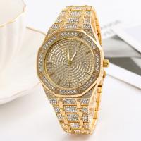 Men Wrist Watch Stainless Steel plated fashion jewelry & for man & with rhinestone Sold By PC