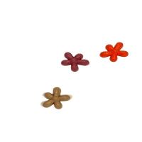 Hair Accessories DIY Findings Acrylic Flower mixed colors 22mm Sold By PC