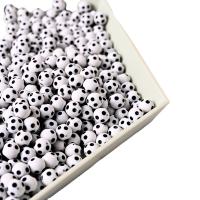 Acryl Schmuck Perlen, rund, Spritzgießen, DIY, gemischte Farben, 8mm, 1800PCs/Tasche, verkauft von Tasche