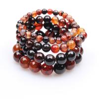 Agate Jewelry Bracelet, Miracle Agate, Round, polished, different size for choice & for woman, Sold By Strand