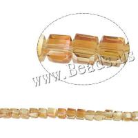 Kristall-Perlen, Kristall, poliert, ca. 80PCs/Strang, verkauft per 37 ZollInch Strang